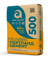 Цемент М500 (40кг) "Азия Цемент"