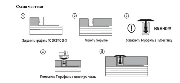 Защелка алюм.9мм ПС 09-2.2700.001 д/Т-обр.профиля