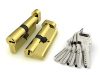 Цилиндр с вертушкой  R602/80mm(35+10+35) PВ латунь,5кл. Fuaro